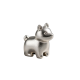 Cute Silver Shiba Inu Figurine, Pet Lover Small Gift