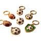 Mixed Sports Keychain Set, Bulk Small Gift Favors